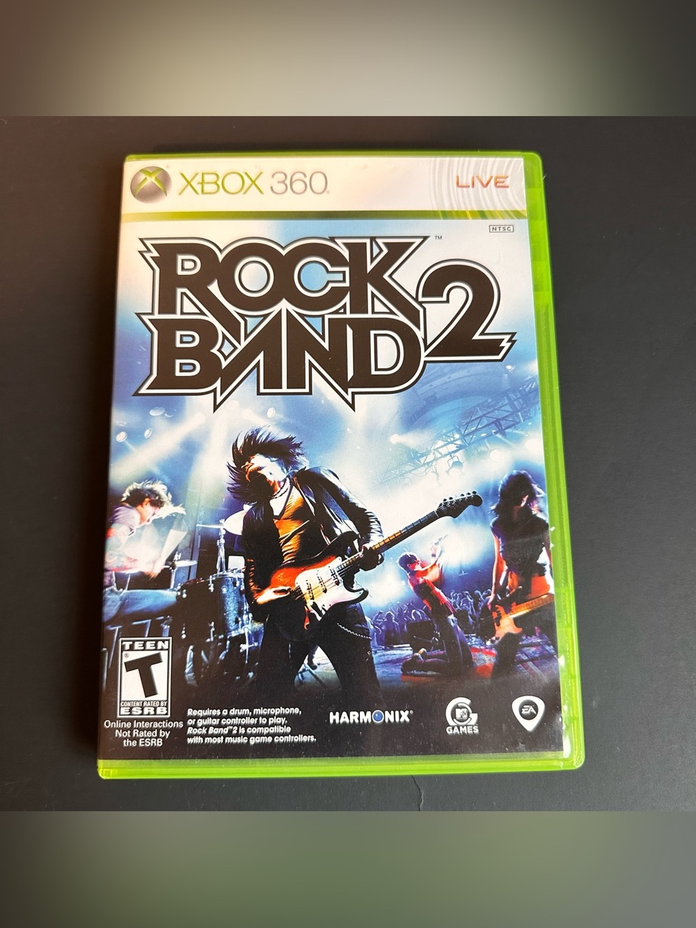 Rock Band 2 (Xbox 360, 2008) - Complete In Box CIB Retro Game Tested
